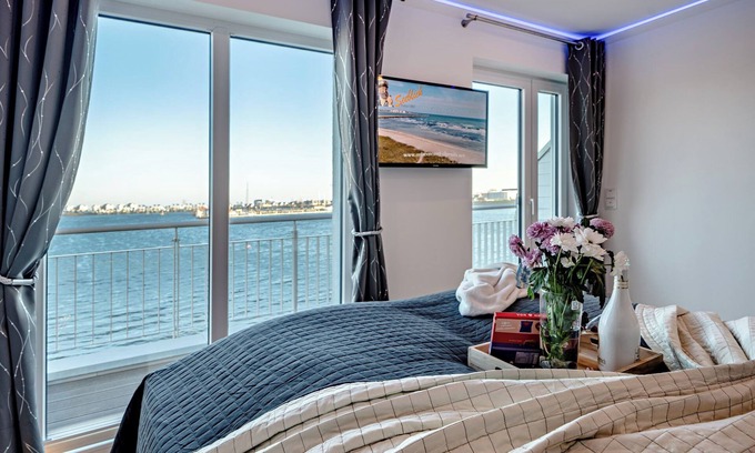 Olpenitz Villa | Villa 'Kapitän James Cook2' con vistas al mar, terraza privada y Wi-Fi
