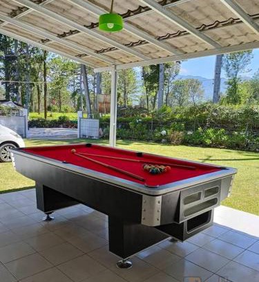Ciloto Villa | Villa Kebun Teh, 4 Kamar, Kolam, Billiard