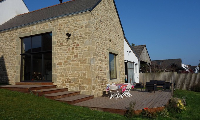 Saint-Philibert Casa | Villa Kerdrean: cosy seaside vacation home in Saint-Philibert