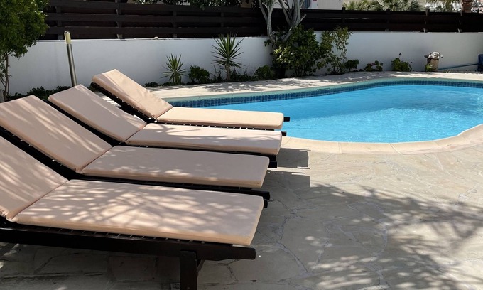 Peyia Town Villa | Villa Kokkinoyia, Lower Peyia, sleeps 8 adults & 2 children