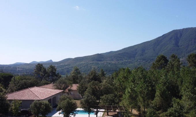 Les Salelles Villa | Villa La Barbière, 10 pers, private pool