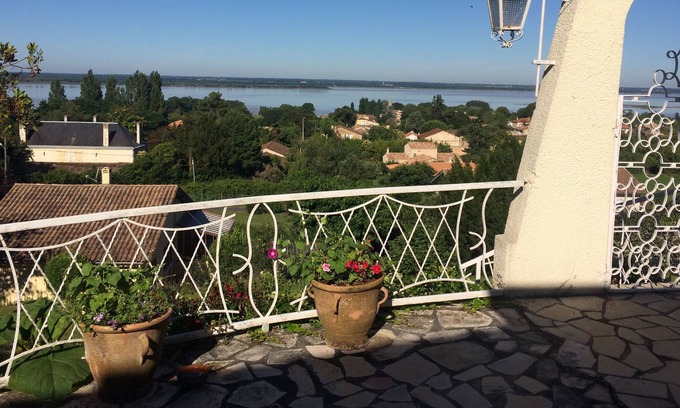 Plassac Casa | Villa la Cerisaie - Magníficas vistas del estuario de Gironda