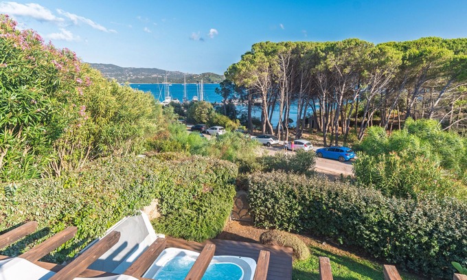 La Conia Villa | Villa 'La Conia' con vistas al mar, Wi-Fi y aire acondicionado