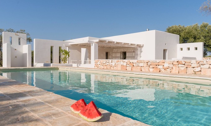 Ostuni Villa | Villa 'Lamia Geko Paradise' con vistas al mar, Wi-Fi y aire acondicionado