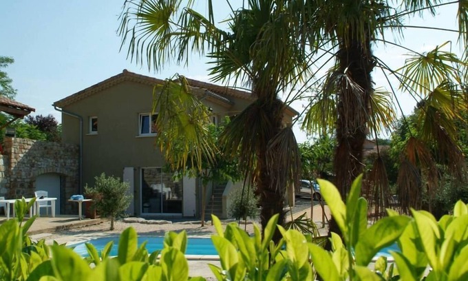 Chambonas Villa | Villa Serre du Puech 12 personas con piscina privada