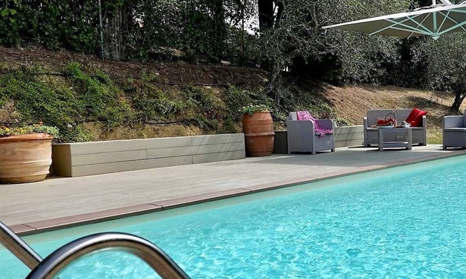 Siena Casa | Villa piscina privada tenis relajarse campo en Siena Toscana