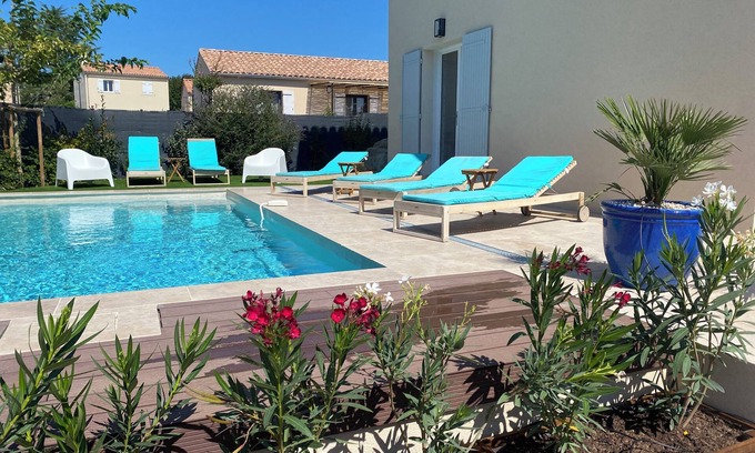 Caromb Casa | Villa les Coquelicots (Provence Ventoux)