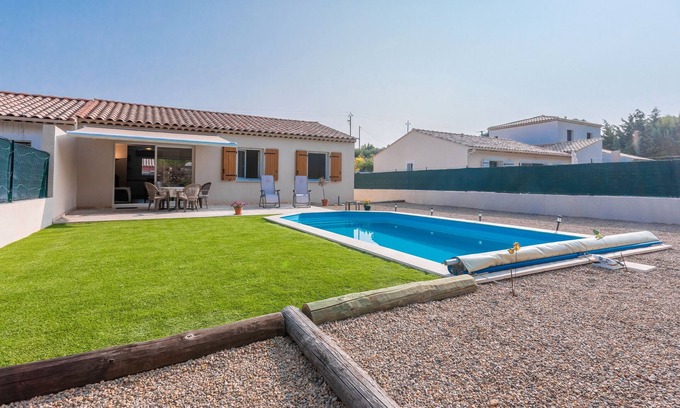 Carces Villa | Villa 'Les Coteaux Du Soleil' con piscina privada, Wi-Fi y aire acondicionado