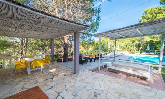 Sant Antoni de Portmany Villa | Casa de vacaciones con Piscina y bbq | Ideal para grupos y familias WIFI FREE