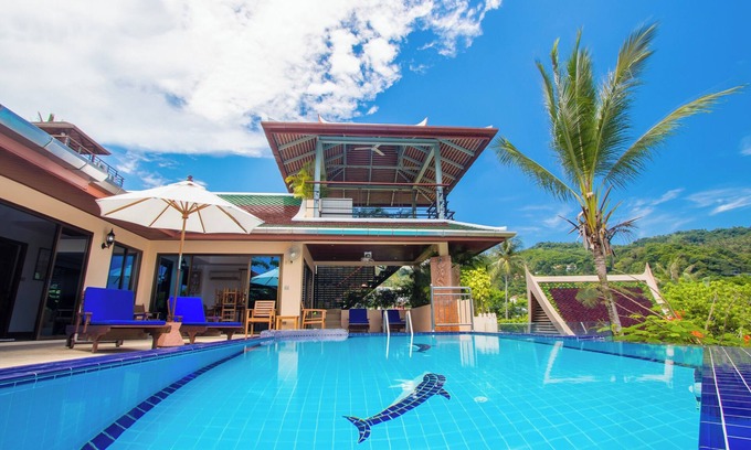 Kata Villa | Villa Malee, piscina infinita con vistas al mar, personal, chef