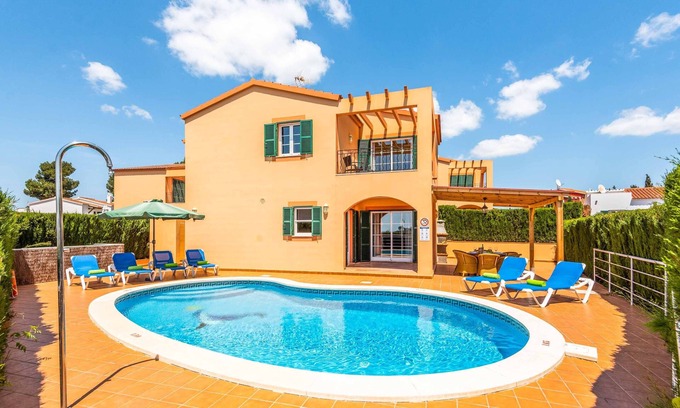 Serpentona Villa | Villa Marcolis Mar - Villa de tres dormitorios, capacidad para 6