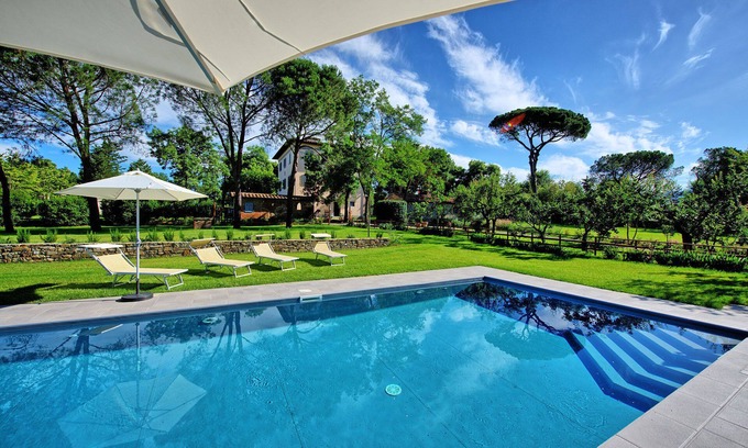 Le Piazze Villa | Villa en Rigutino con 7 habitaciones, capacidad 14