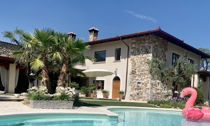 Cunettone-villa Villa | VILLA MARIO Lago de Garda Salò Italia --Lujo, Privacidad, Relajación--