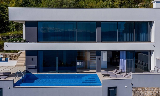 Medveja Villa | Award Design 2-bedroom Villa: heated pool & spa