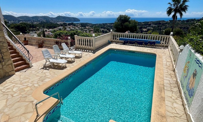 Benimeit Villa | Villa Mimosa - fantastic sea view, chill-out, by Holiday Rentals Villamar - Moraira, Costa Blanca