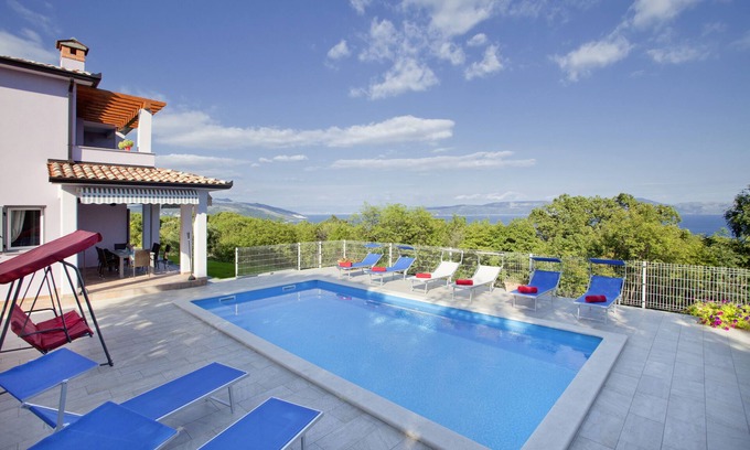 Crni Villa | Villa Mirta in Crni (Haus für 8 Personen)