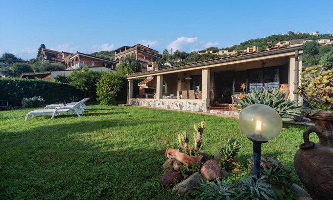 Costa Rei Casa | Villa Monica with sea view and within walking distance of Costa Rei beach
