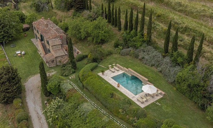 Cortona Villa | Villa Mulinoavento con magníficas vistas a 5 minutos caminando del centro