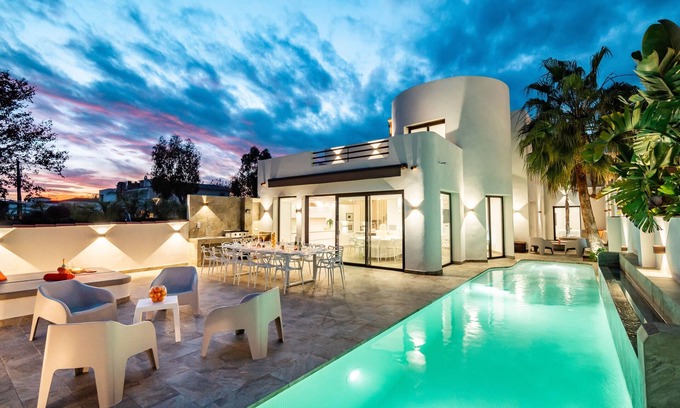 Empuriabrava Villa | Villa-Lujoso-Baño Privado-Vista a la Marina