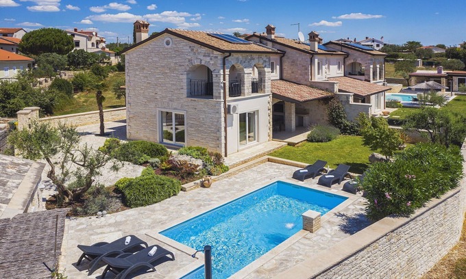 Rovinjsko Selo Villa | Villa cerca de Rovinj con piscina y vistas