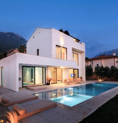 Oludeniz Villa | Villa Neo with 2 private pools, bbq, jacuzzi and sauna