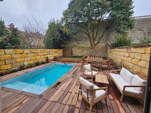 Saint-Bruno - Saint-Victor Casa | Villa Nomade - Bordeaux center 180m2, 4 rooms, Garden & Pool