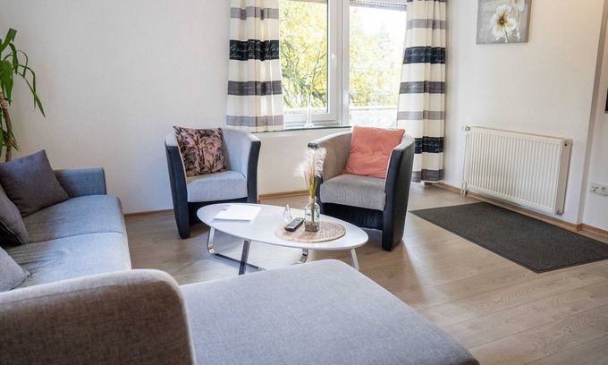 Winterberg Apartamento | 'Villa Nordhang - Apartamento 4' con vistas a la montaña, balcón y Wi-Fi