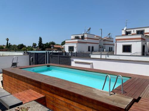 Zona XXX Castel Fusano Apartamento | Villa Oasi con piscina - Infernetto, Roma