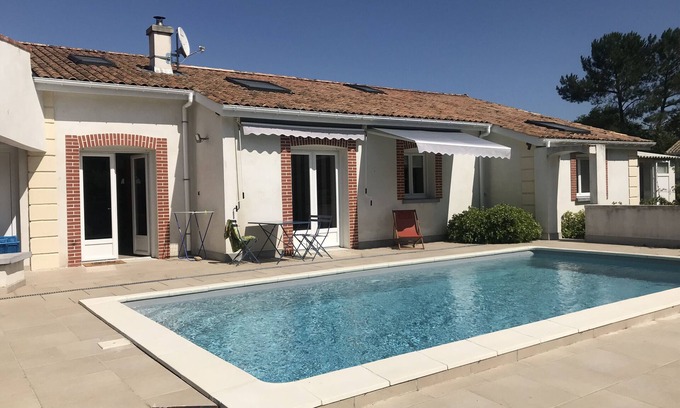 Grayan-Et-L'Hopital Casa | 'Villa Océan' con piscina privada, terraza privada y Wi-Fi