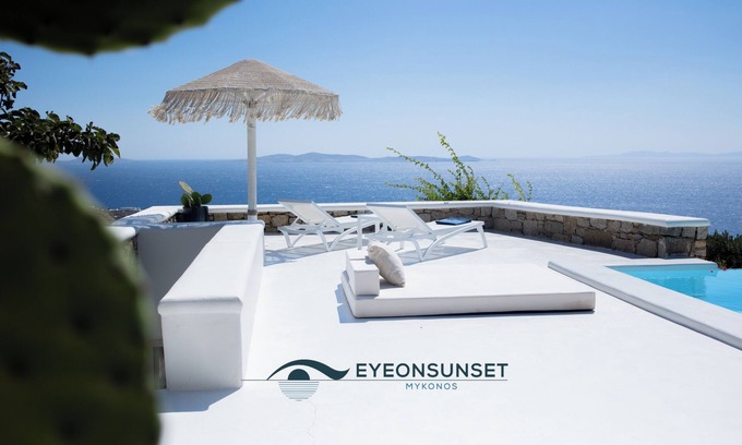 Tourlos Villa | Villa OF Unmatched Beauty Surrounded BY THE Sea, THE SUN AND THE Sunset