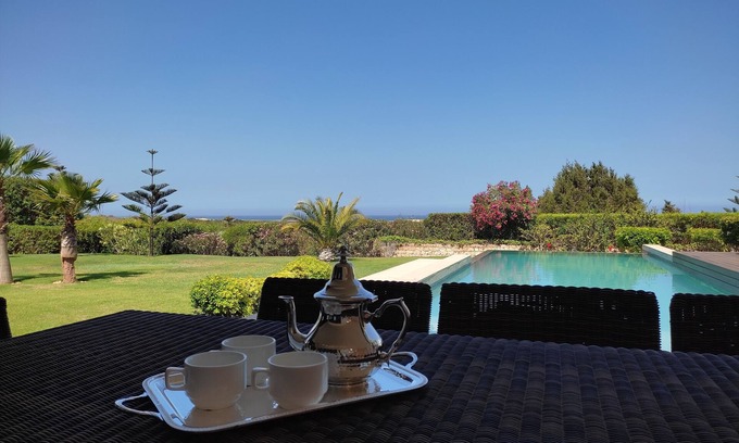 Essaouira Villa | Villa on Golf Mogador with 180º sea view