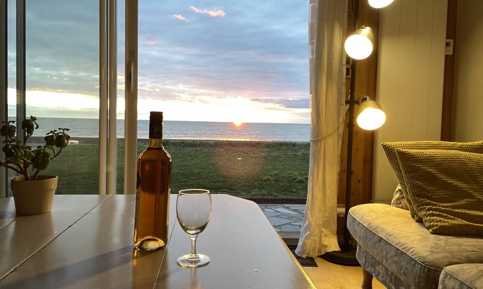 Hauteville-sur-Mer Casa | Villa en primera línea de mar en Hauteville sur mer. Costa oeste de Cotentin