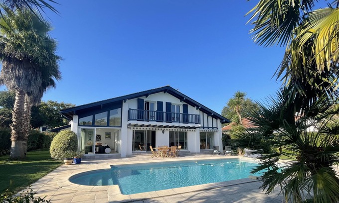 Bassussarry Casa | Villa en el campo de golf Makila cerca de Biarritz
