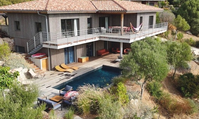 Pianotolli-Caldarello Casa | Villa Ondella - Climatisée avec piscine