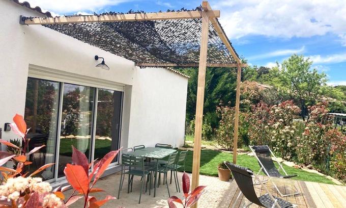 Baudinard-sur-Verdon Casa | Villa PAIA, new, air-conditioned, 5km from Sainte Croix lake