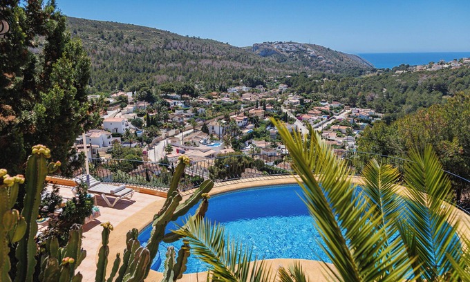 Teulada Villa | Villa para 6 personas con piscina panorámica al mar en Moraira España