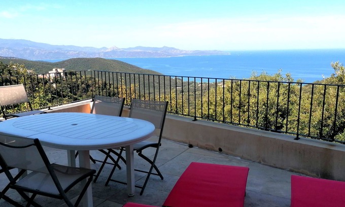 Farinole Villa | Vistas panorámicas al mar Villa Golfo St Florent