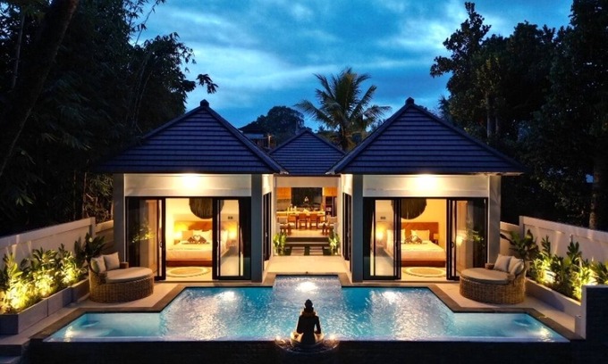 Ubud City-Centre Casa | Villa Panthea Ubud Bali Luxury villa with jungle view