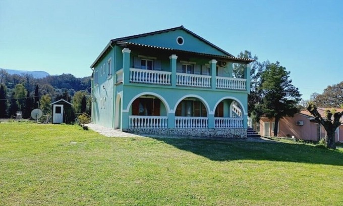 Almiros Beach Apartamento | Villa Pantheo Wohnung im 1. Stock