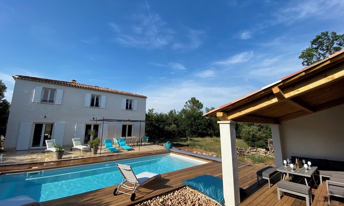 Regusse Casa | Villa Piscinegorges du Verdon Lac de Sainte-croix