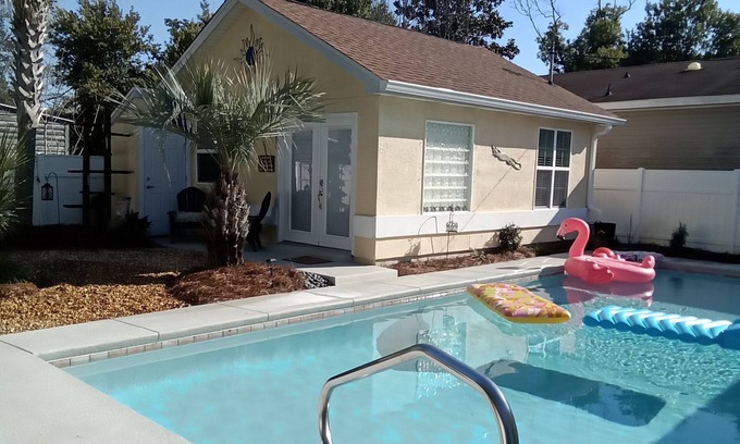 West Panama City Beach Cabaña | Villa Playa, amazing for singles or couples! Private pool. Walk to beach.