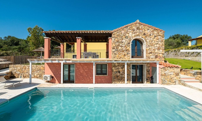 Castiadas Villa | Villa 'Pretziosa' con piscina privada, Wi-Fi y aire acondicionado