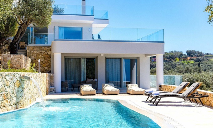 Aleimmatades Villa | Villa Prokimea - Makrades ,Ionian Islands