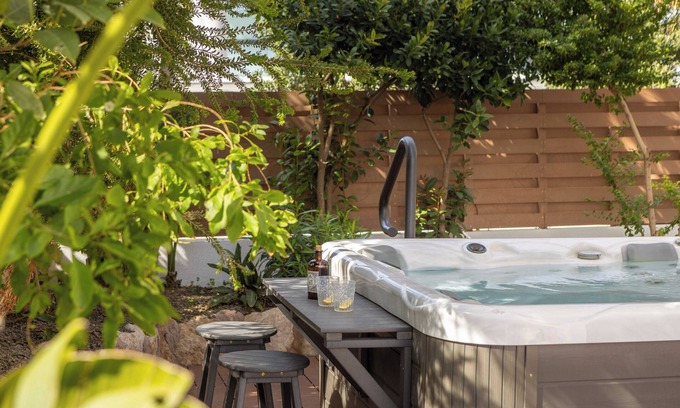 Protaras Villa | Villa Protaras View 9 Central Protaras -Fig Tree Bay-Jacuzzi-Hot Tub -Pool