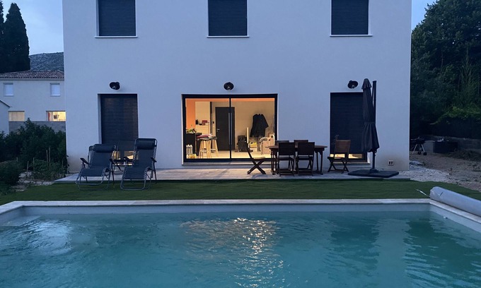 Gemenos Villa | Villa Provençale Neuve Avec Piscine