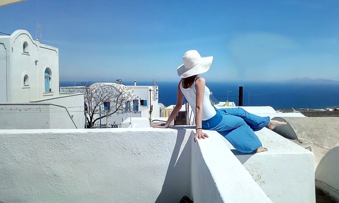 Imerovigli Apartamento | Villa Renieris en Imerovigli Santorini