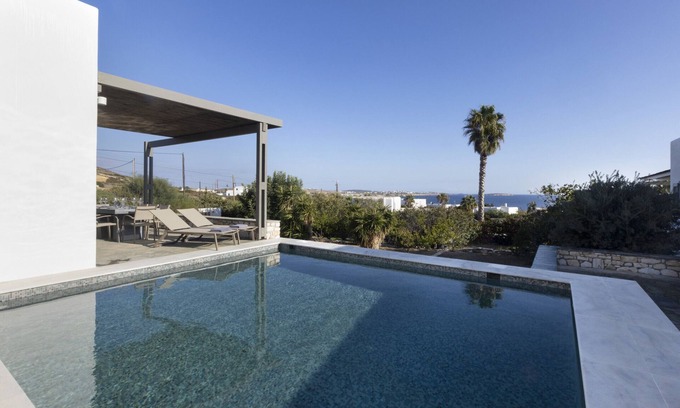 Paros Villa | Villa Rinia - villa con vistas al mar