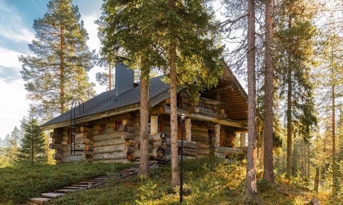 Rukatunturi Apartamento | Villa Rukatörmä - Peaceful Cabin Retreat in Kuusamo