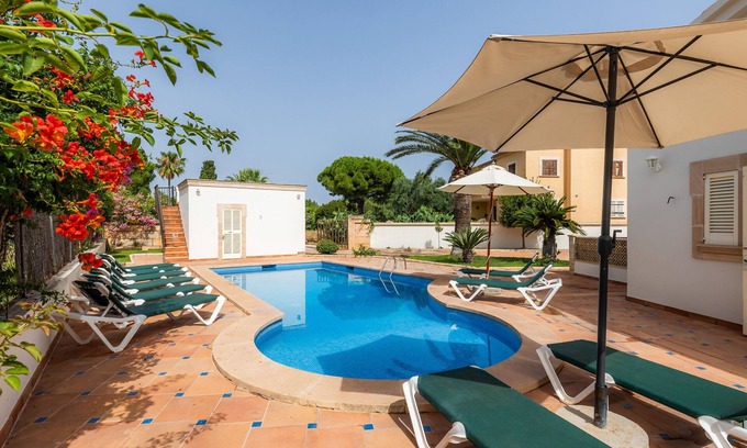 Sa Coma Villa | Villa 'Sa Coma' con piscina privada, terraza privada y Wi-Fi