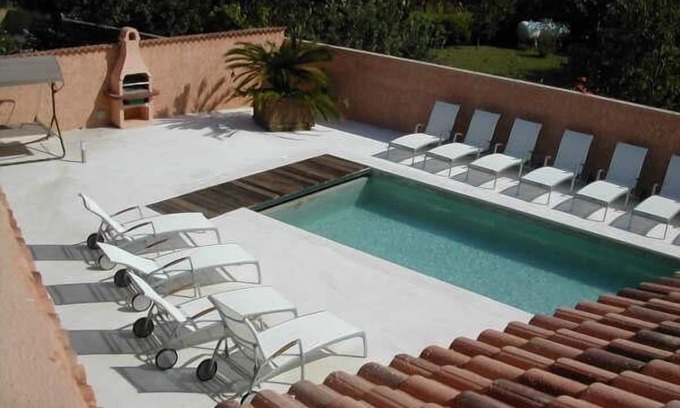 Moriani-Plage Villa | Villa Safari 14 pers piscina privada a 300 metros del mar